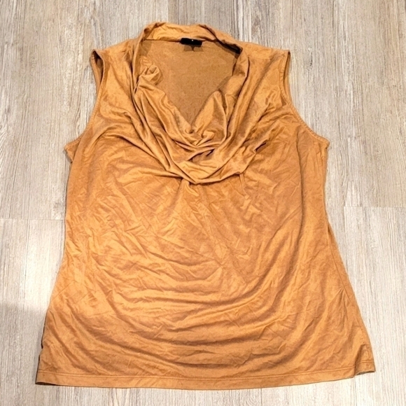 Worthington Tops - 𝅺Worthington Suede Cowl Neck Top